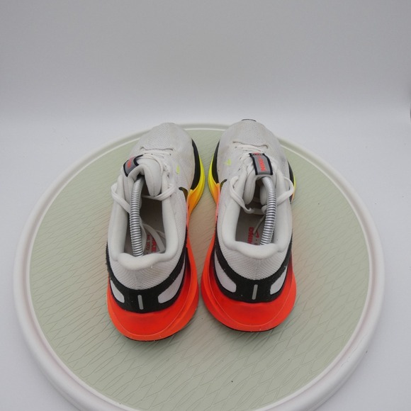 Nike Structure 25 HF4913-100 Mens 11 Running Shoes White Bright Crimson Sneakers - Picture 5 of 9